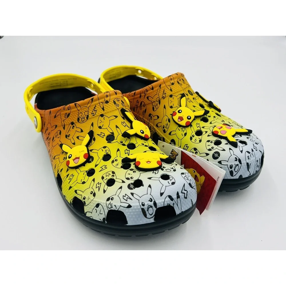 Crocs x Pokemon Pikachu Clog w/Jibbitz Men's Sz 8 / Women's Sz 10 (207761-0C4)
